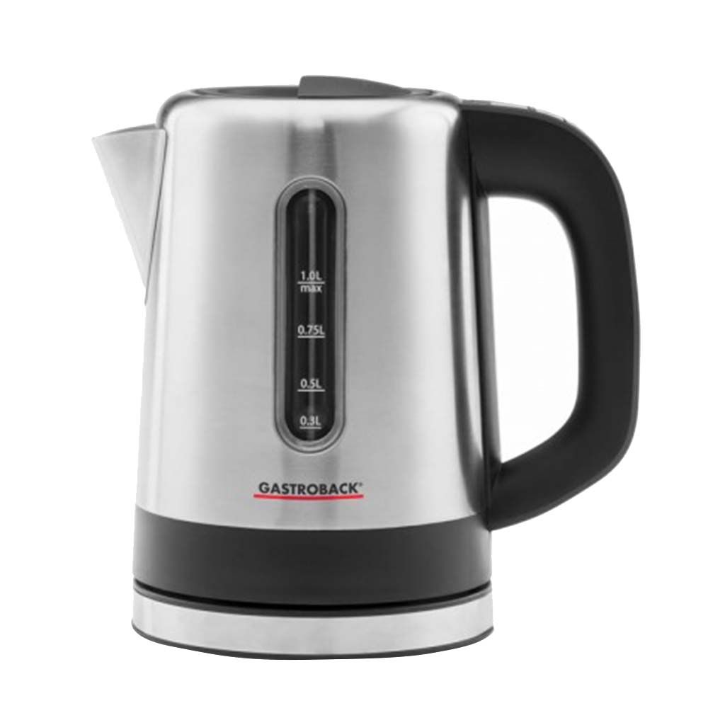 Gastroback - Design Mini Water Kettle - Silver - 1 L