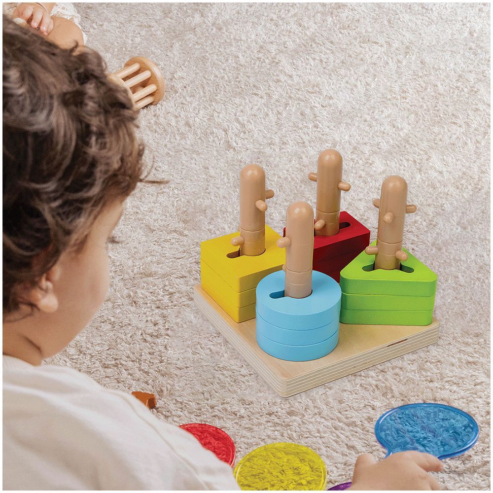 Bimbly - Shape Sorter Toy - 13 Pcs