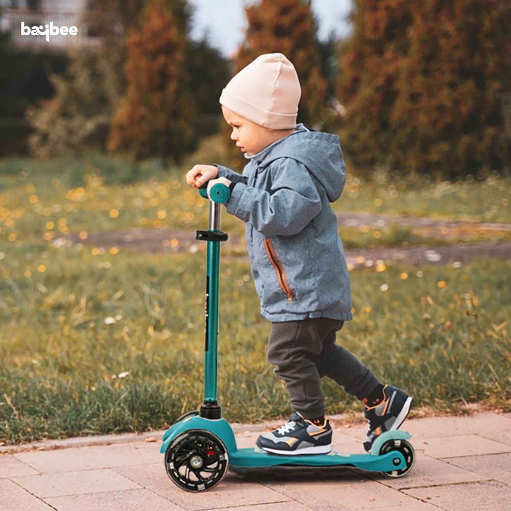 Baybee - Mini Zapper Kids Scooter - Green