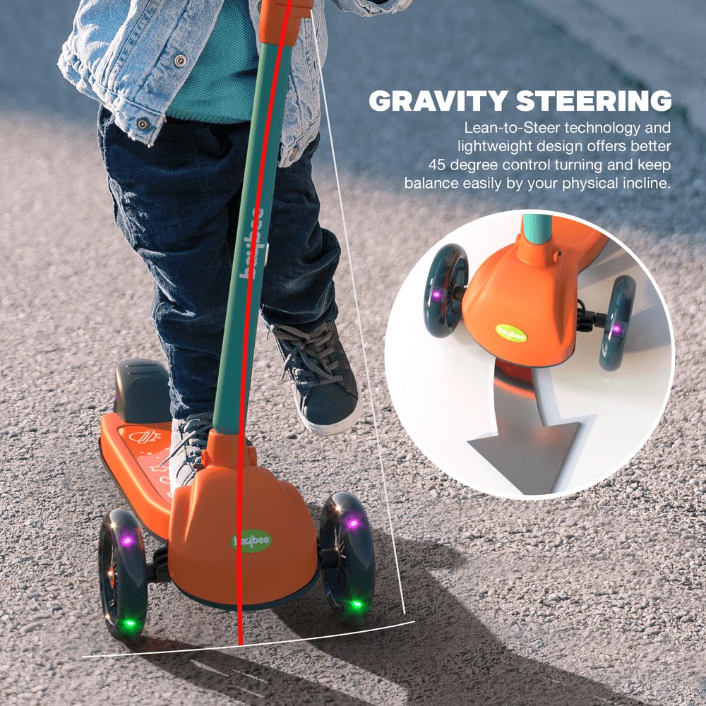 Baybee - Blaze Storm Kids Scooter - Orange