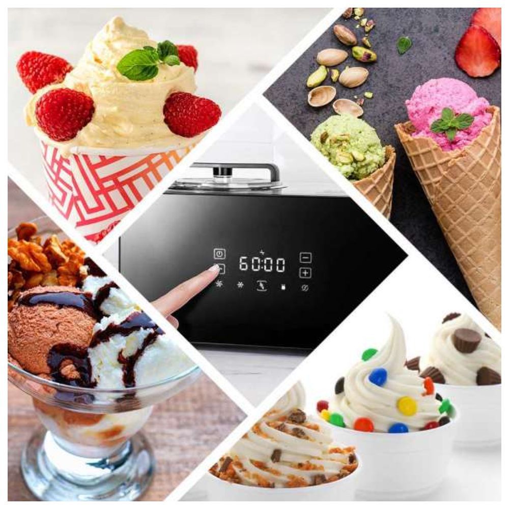 Gastroback - Design Advanced Control Ice Cream Maker - Black