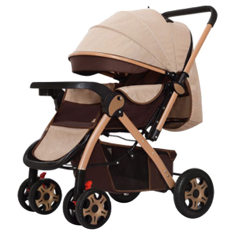 Dreeba - Steel Pipe Baby Stroller - Khaki