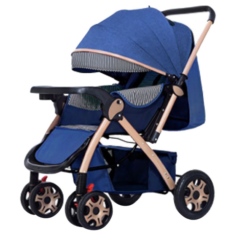 Dreeba - Steel Pipe Baby Stroller - Blue