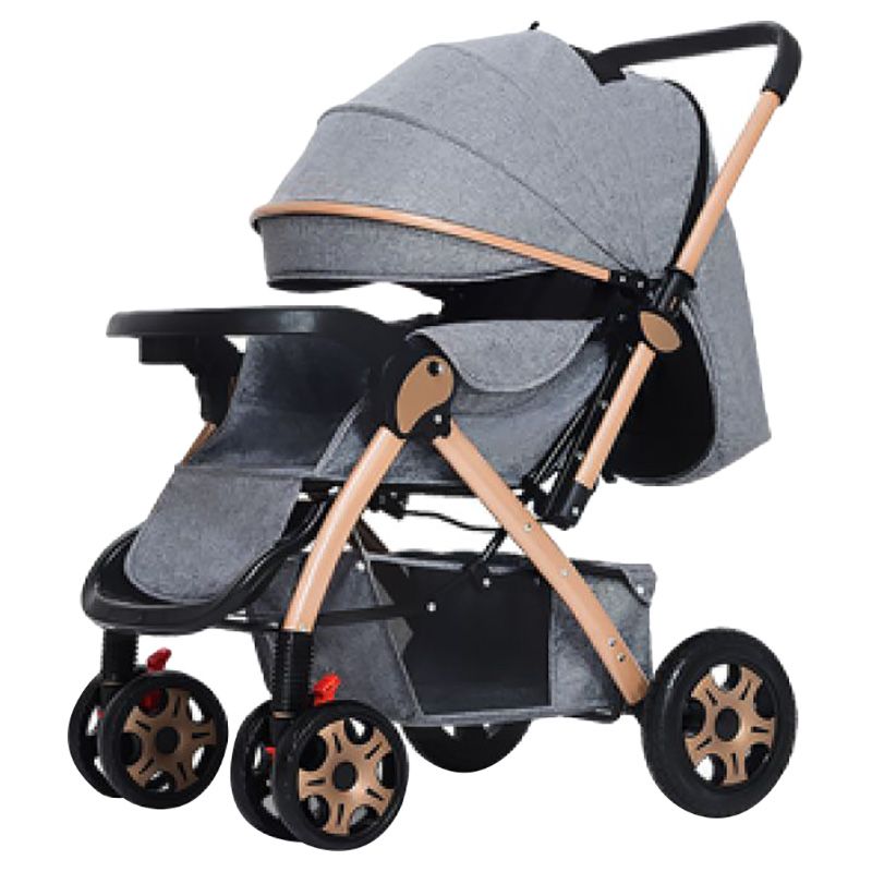 Dreeba - Steel Pipe Baby Stroller - Grey