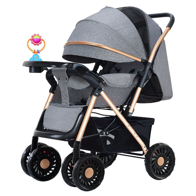 Dreeba - Two-Way-Push Baby Stroller - Grey