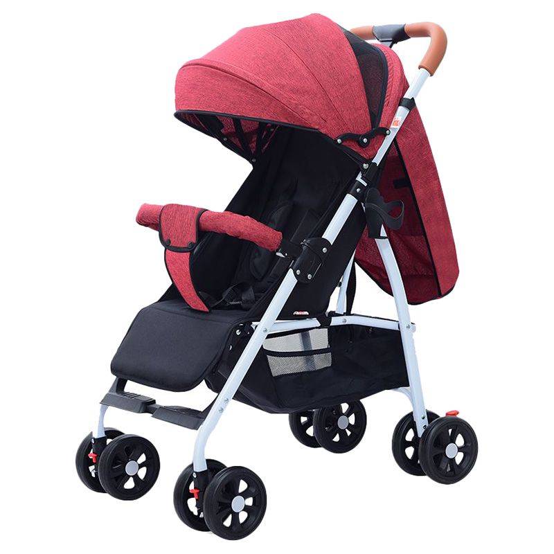 Dreeba - Lightweight One-Click Baby Stroller - Red