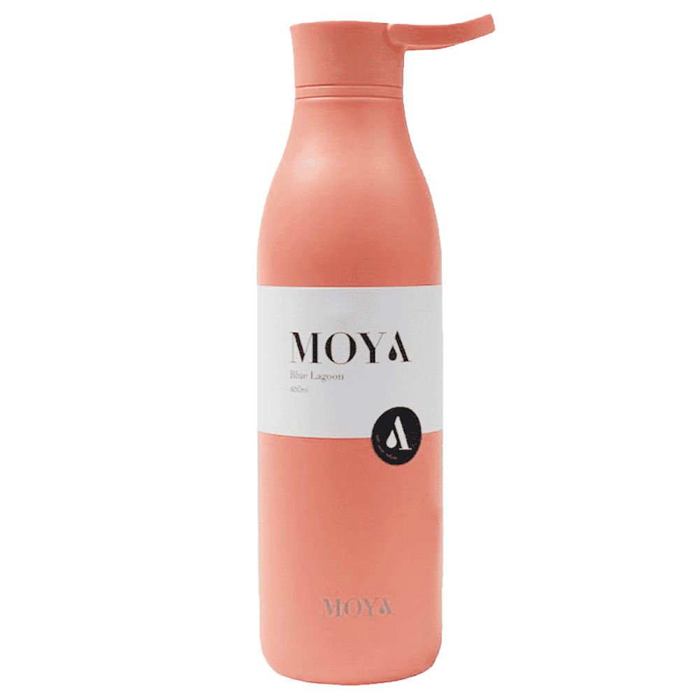 Moya - Blue Lagoon Stainless Steel Water Bottle - 460ml - Coral