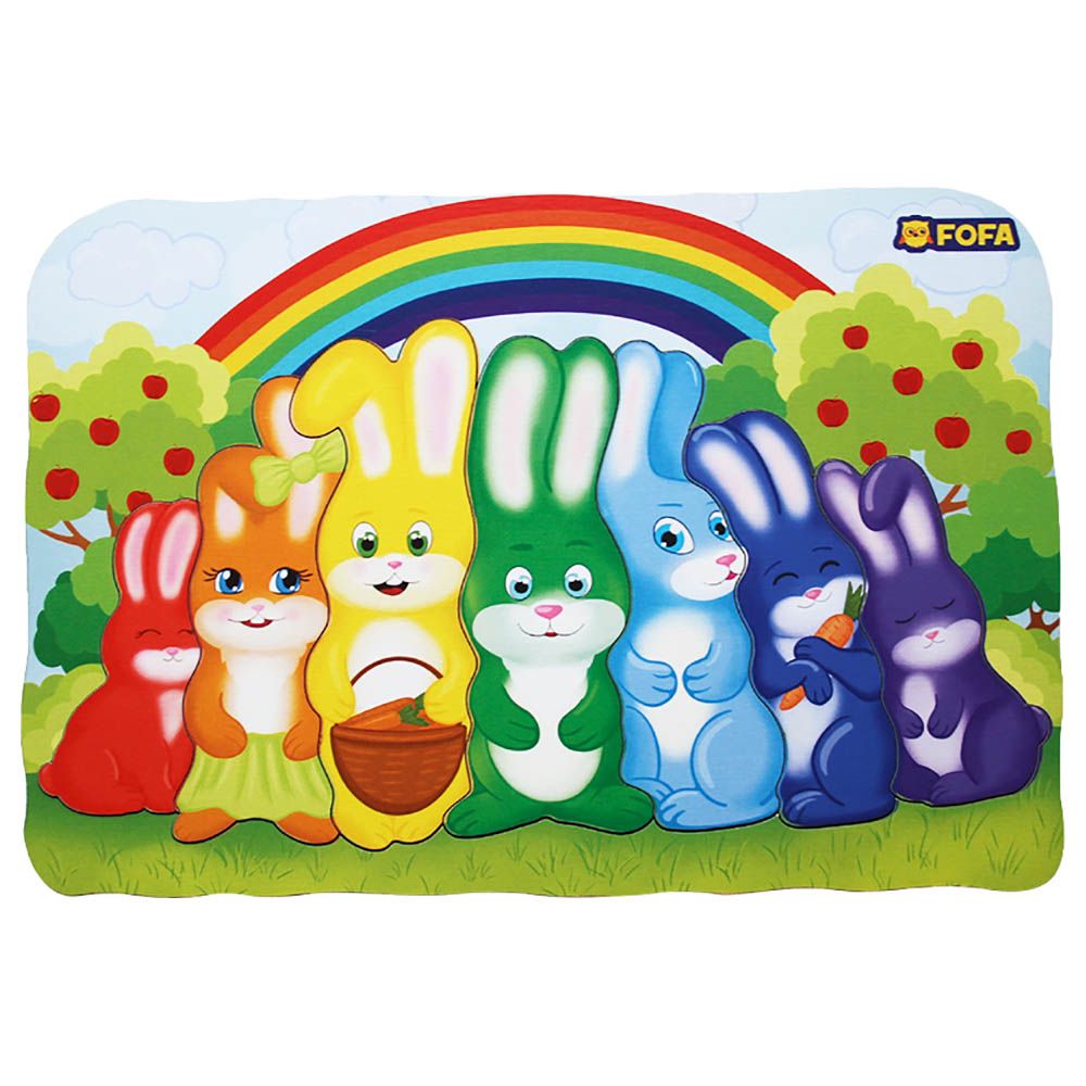 Fofa - Puzzle - Bunnies - 8pcs