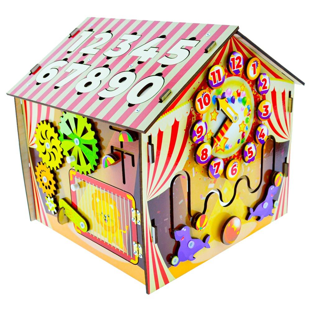 Fofa - Educational Busy Board - Circus - 30pcs