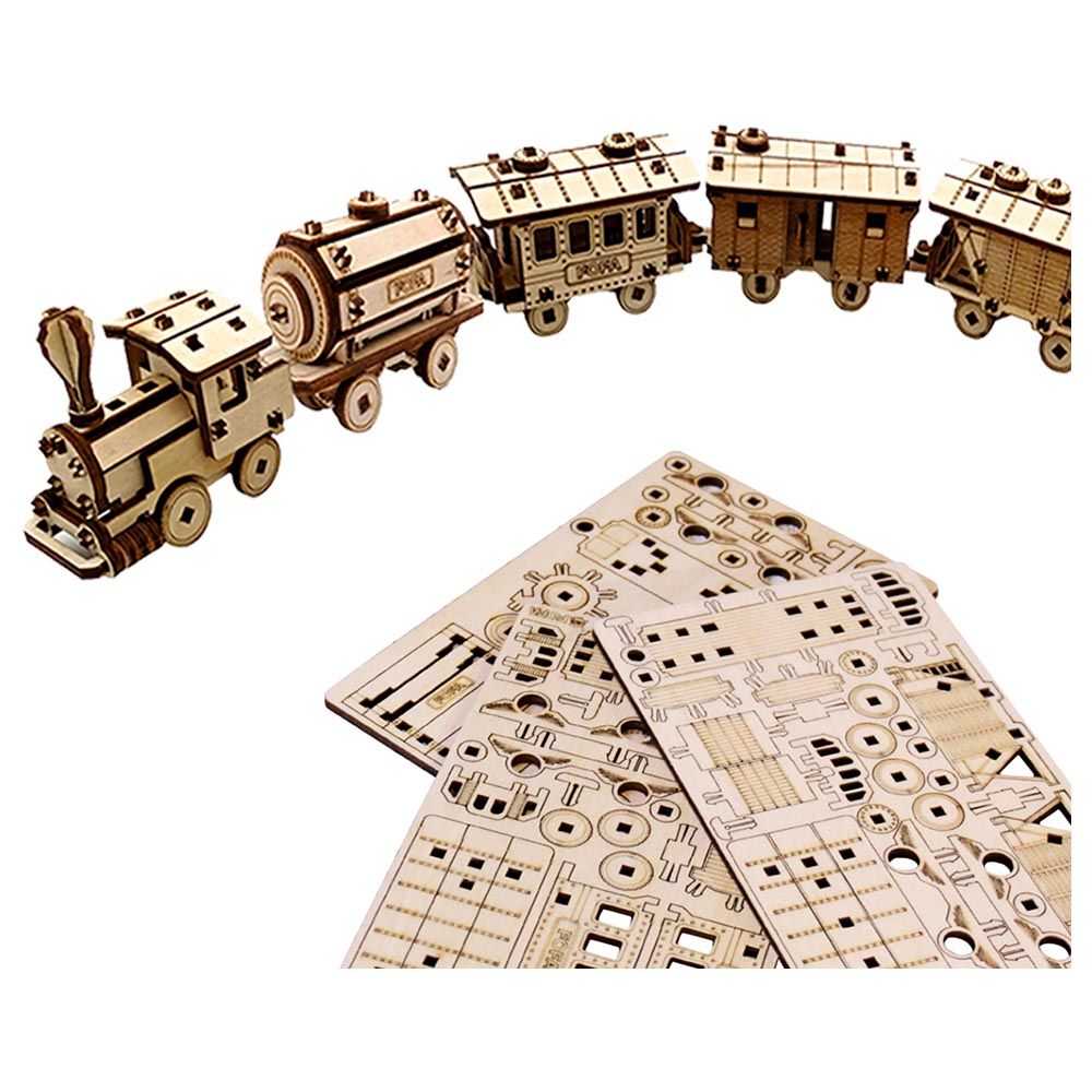 Fofa - Puzzle Constructor - Railway Composition - 180pcs