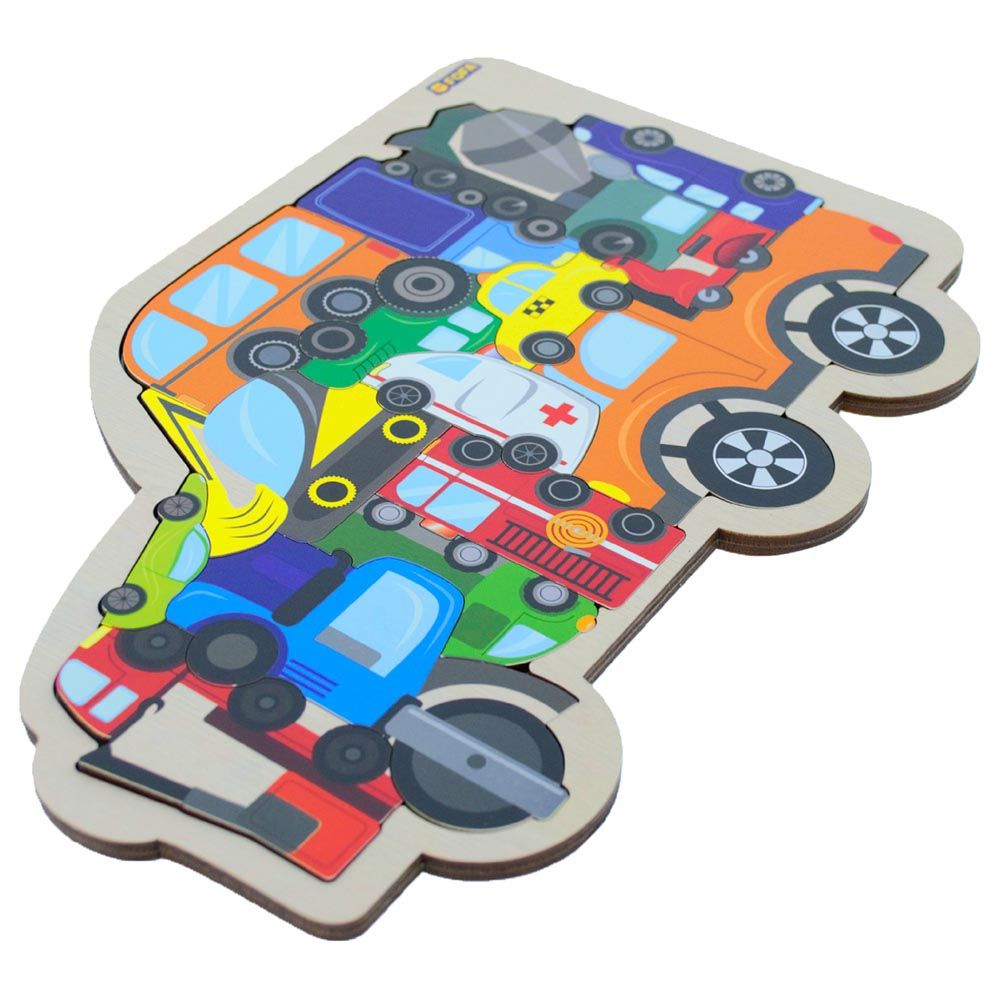 Fofa - Puzzle - Cars - 16pcs