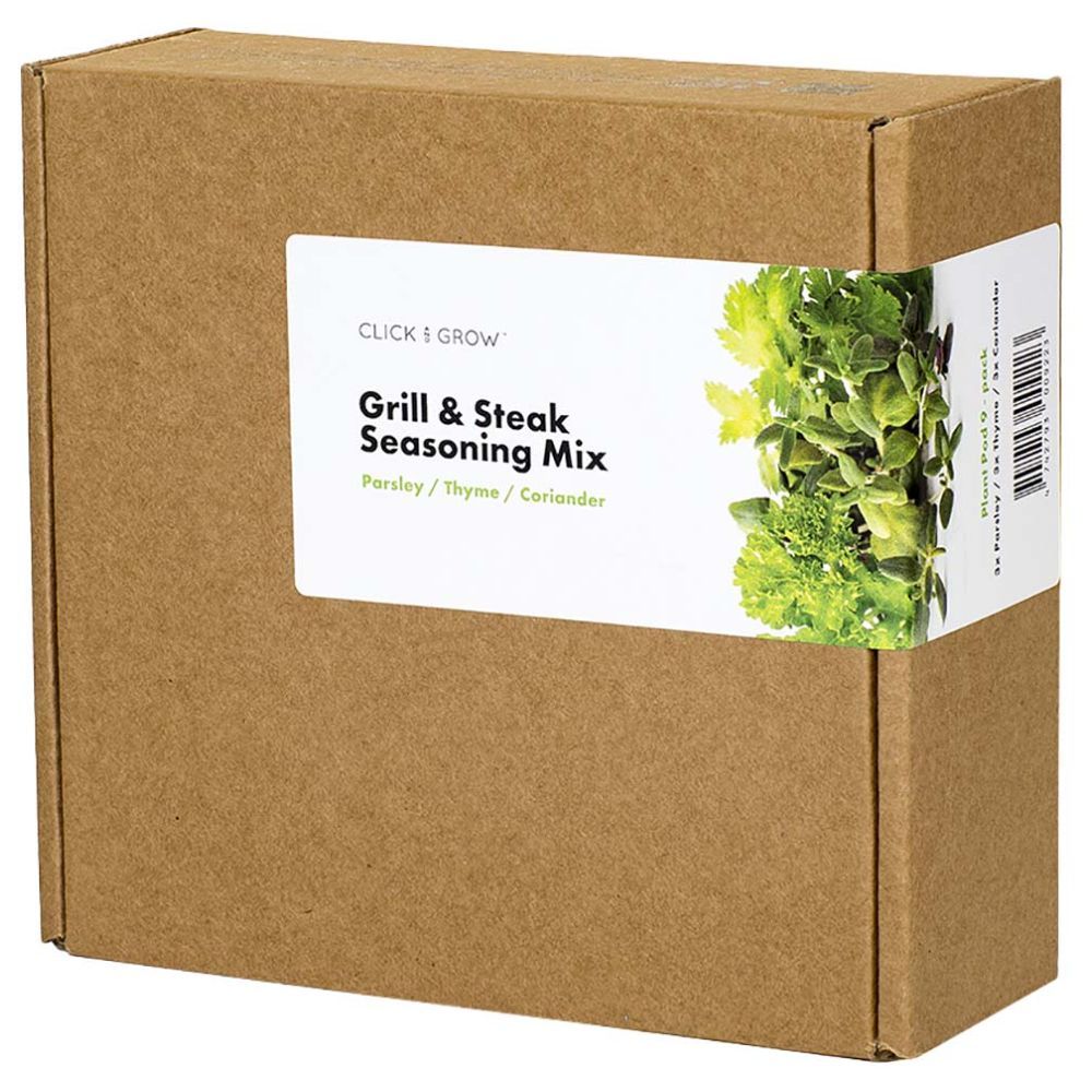 Click & Grow - Steak Seasoning Seeds Mix - Pack of 9