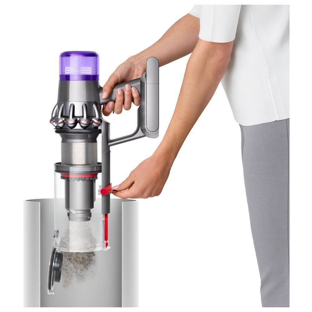 Dyson - V11 Advanced Vacuum Cleaner - Silver Nickel/Iron/Purple - 200 W