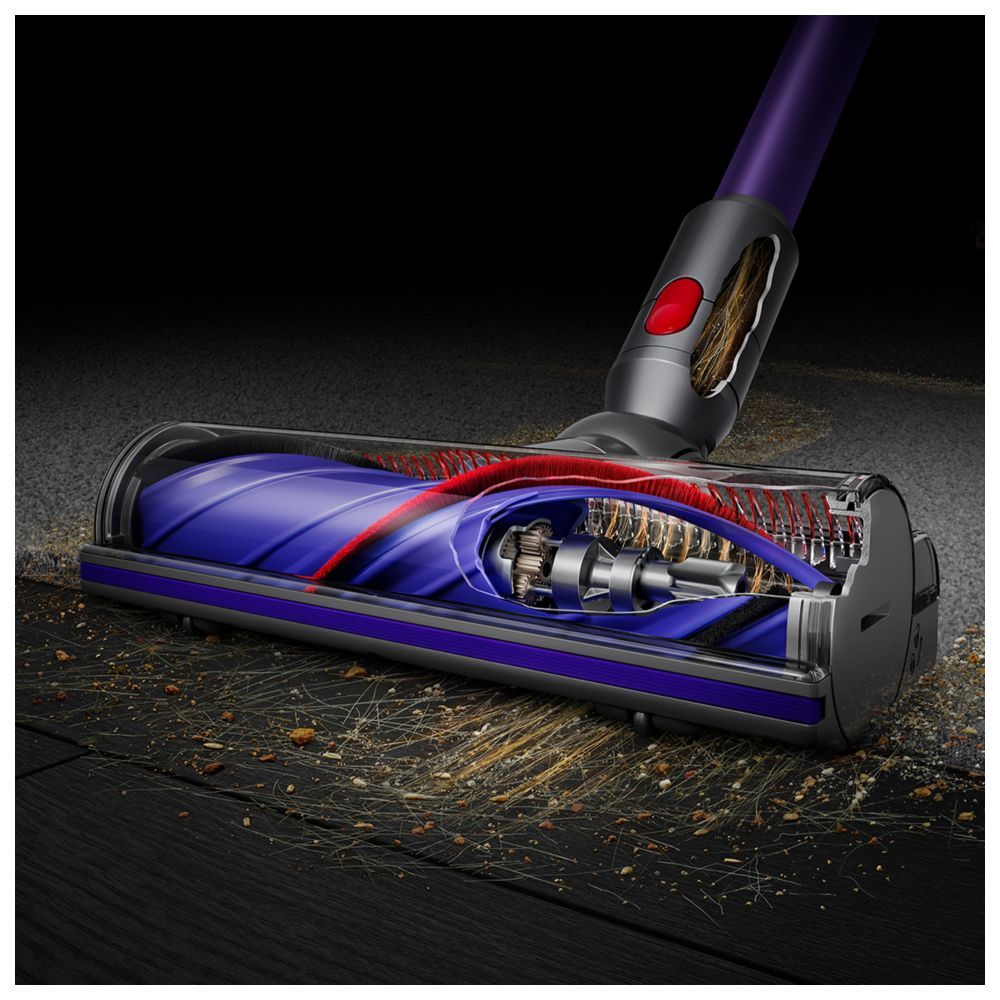 Dyson - V11 Advanced Vacuum Cleaner - Silver Nickel/Iron/Purple - 200 W