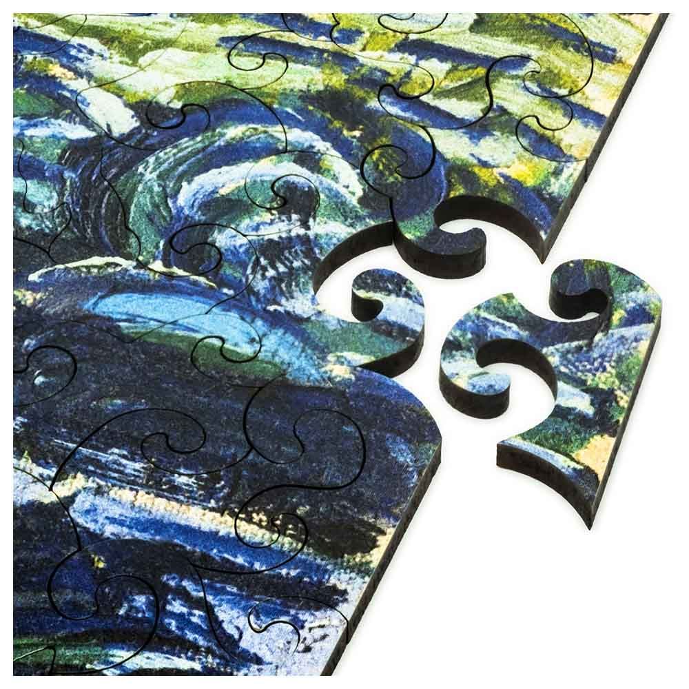 Unidragon - Figured Wooden Puzzle Kit - Art Collection The Starry Night - 1000 pcs