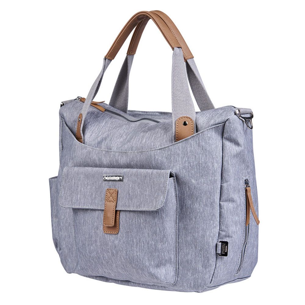 BabaBing - Roma 2 Changing Bag - Grey Marl