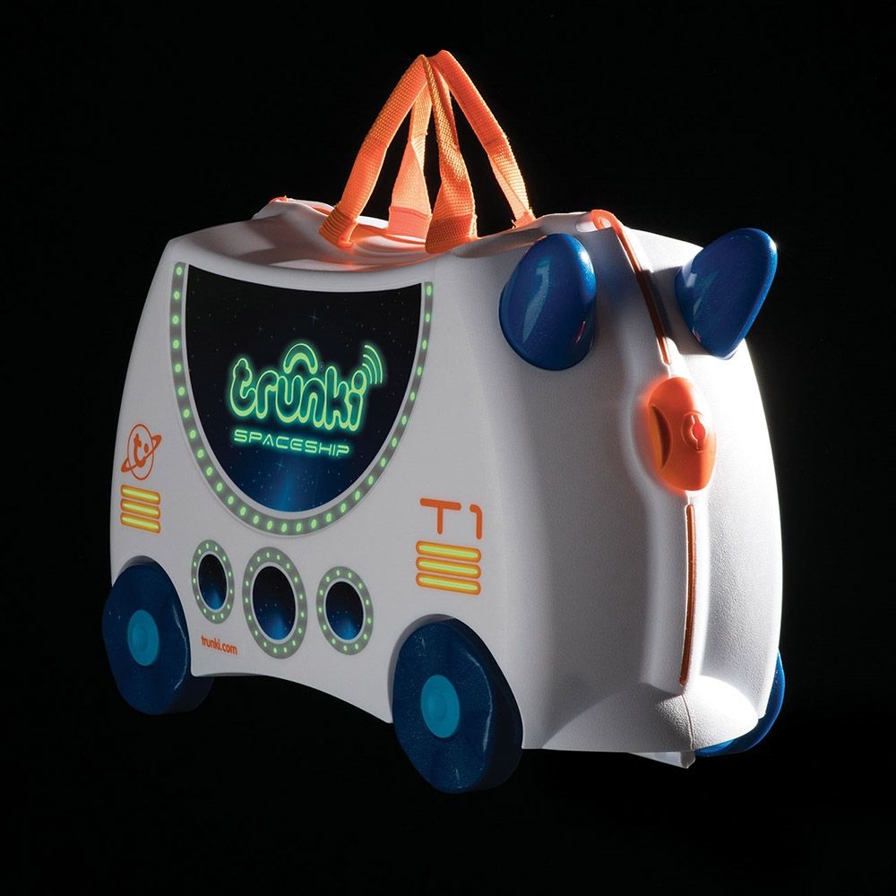 Trunki Ride-On Suitcase & Hand Luggage - Skye The Spaceship