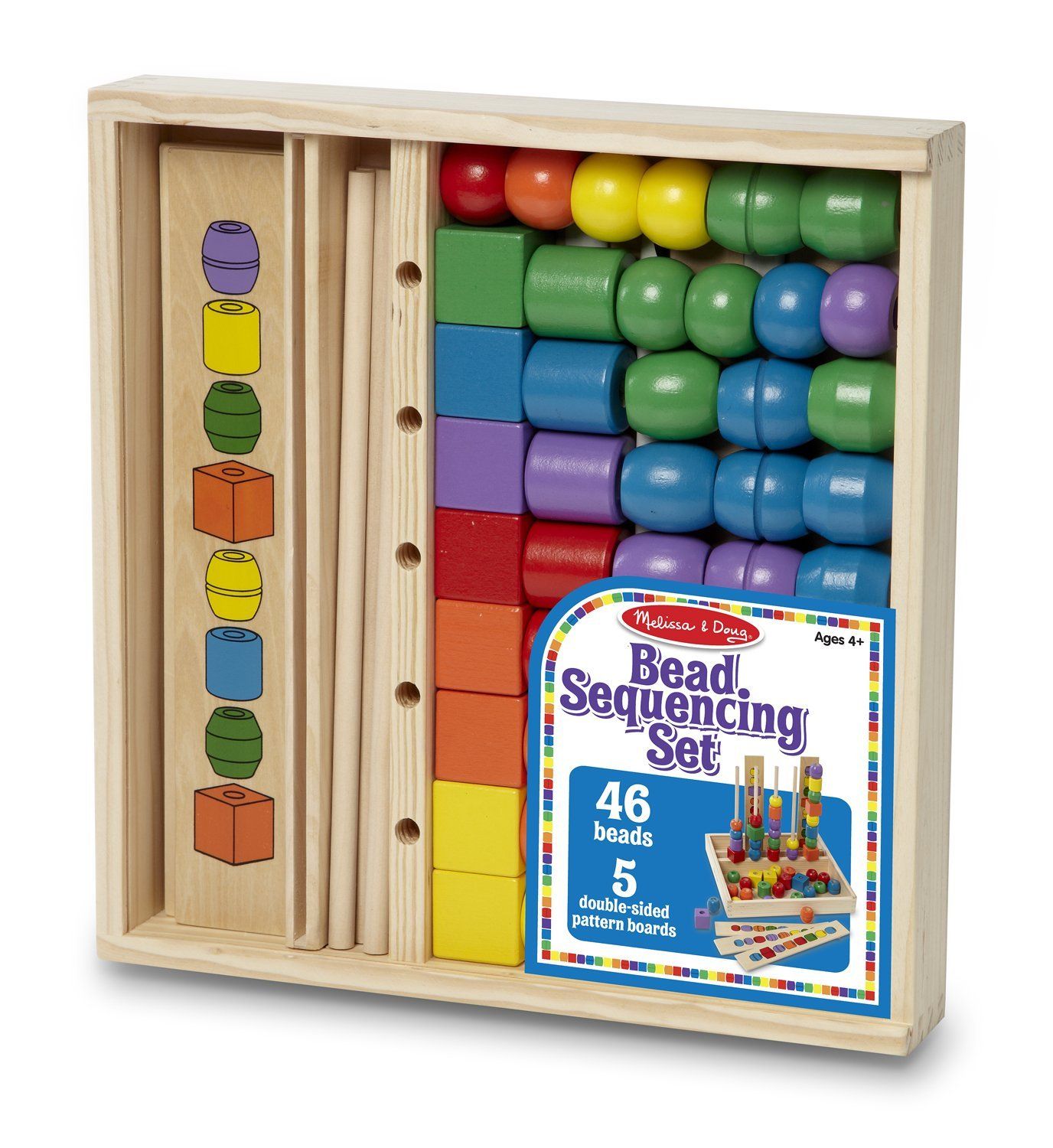 Melissa & Doug Bead Sequencing Set