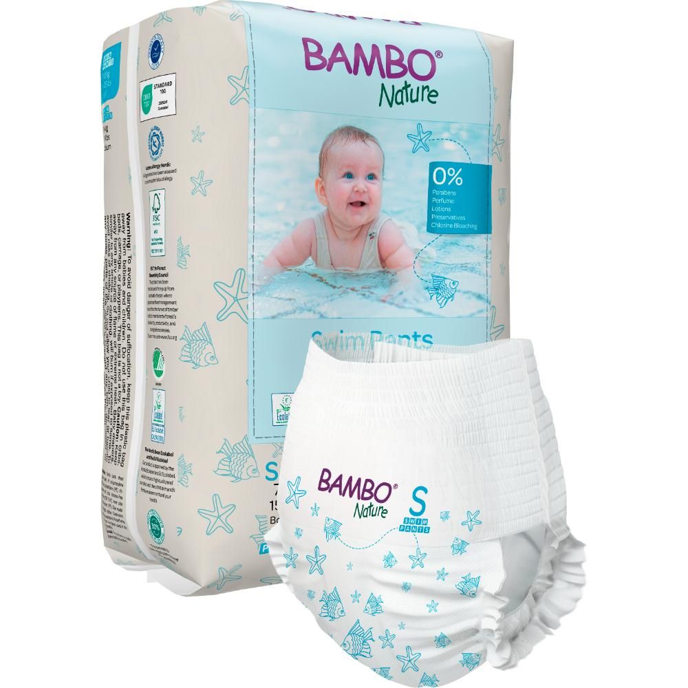 Bambo Nature - Swim Pants 7-12 kg - Small - 12pcs