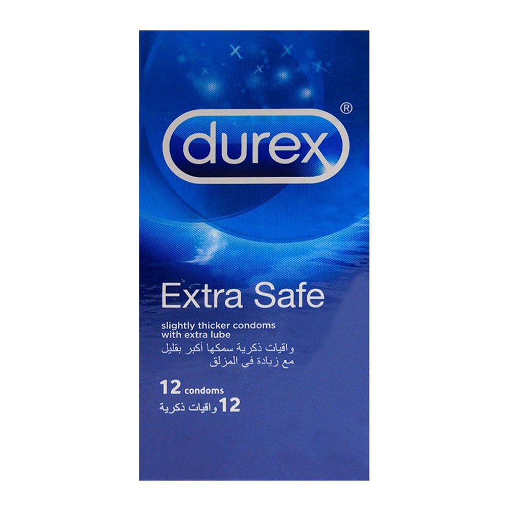 Durex - Extra Safe Condoms - 12 Pcs