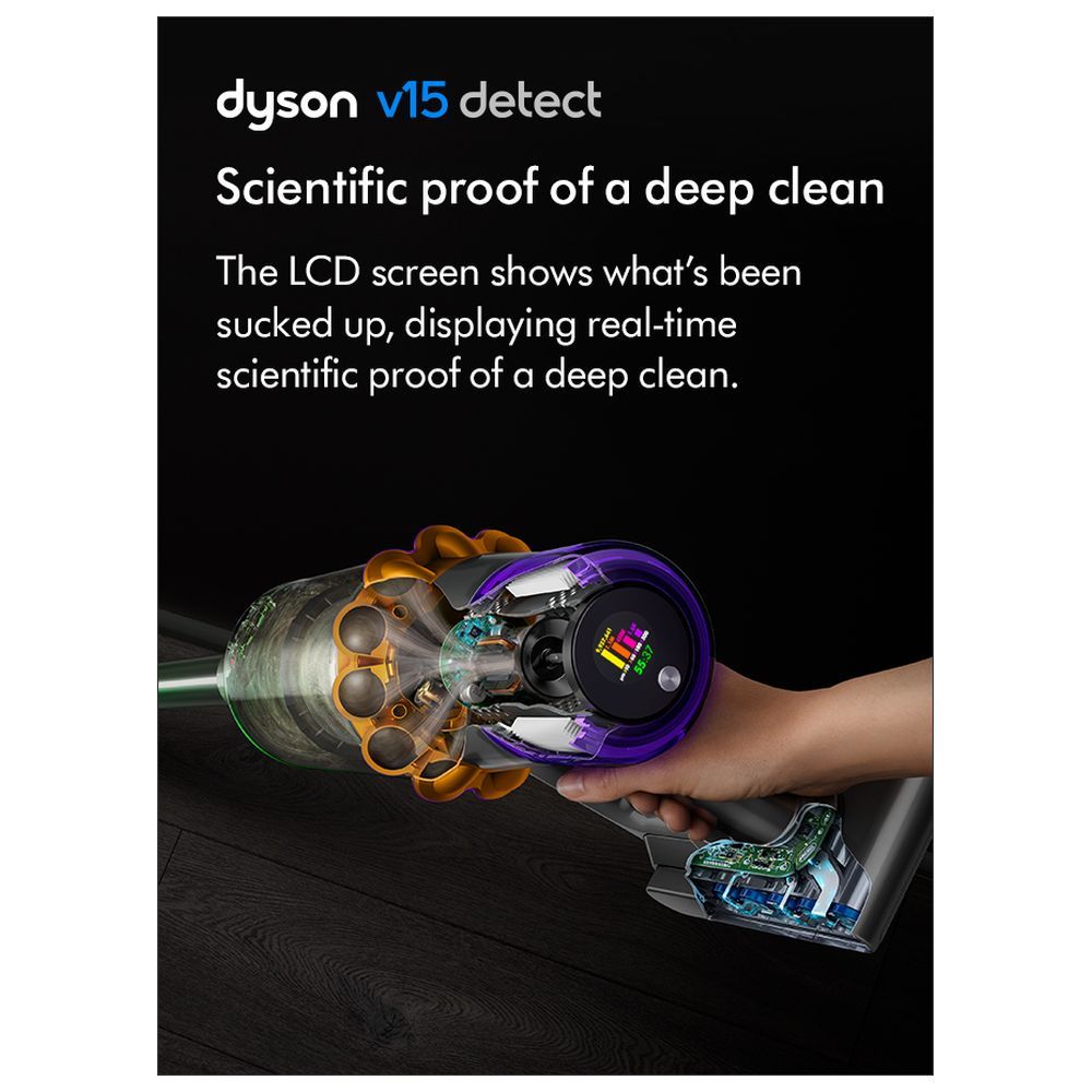 Dyson - Detect Absolute Cordless Vacuum Cleaner V15