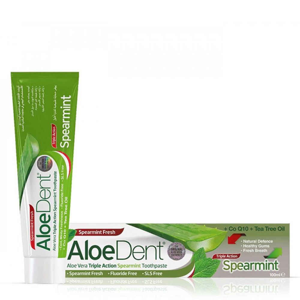 Aloedent - Triple Action Toothpaste With Mint Flavour - 100 ml