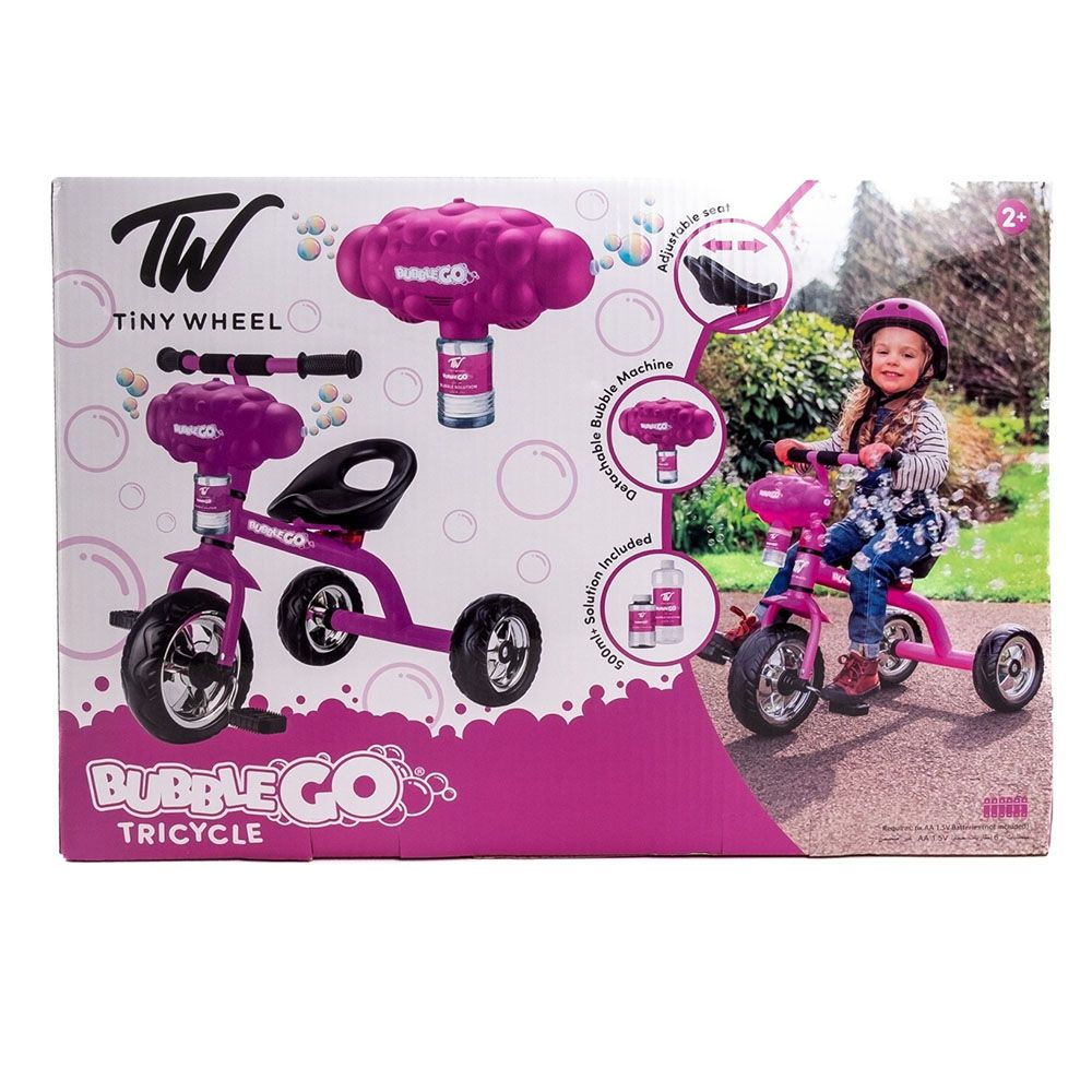 Tiny Wheel - Bubble Go Tricycle - Pink