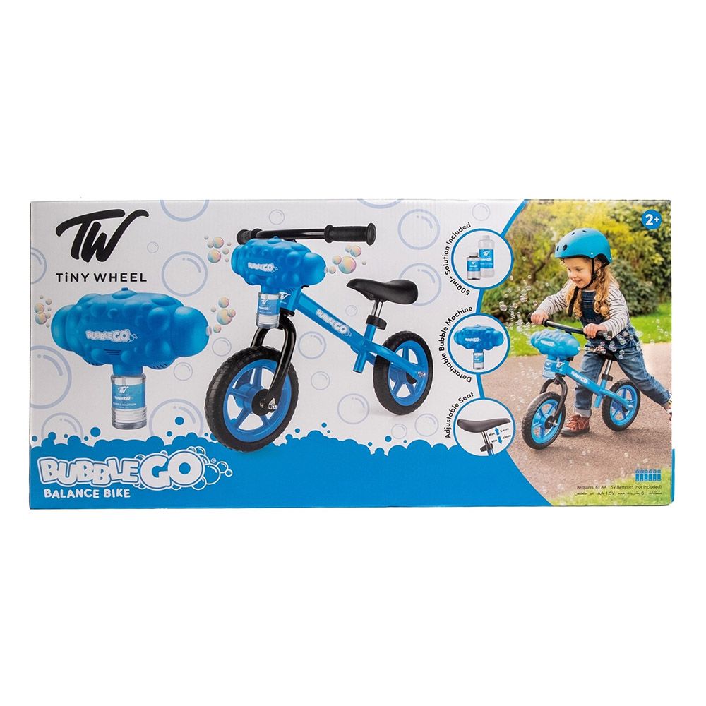 Tiny Wheel - Bubble Go Balance Bike - Blue