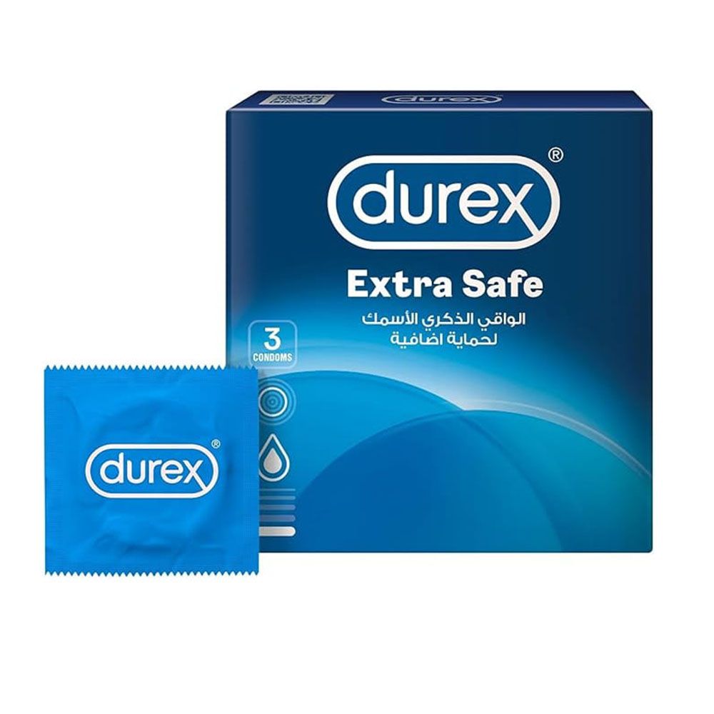 Durex - Extra Safe Condoms - 3 Pcs