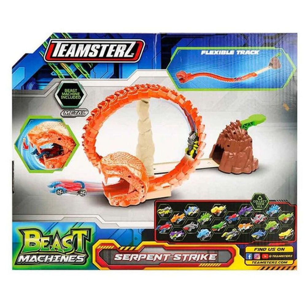 Teamsterz - Serpent Strike w/ 1 Car - 3-Inch