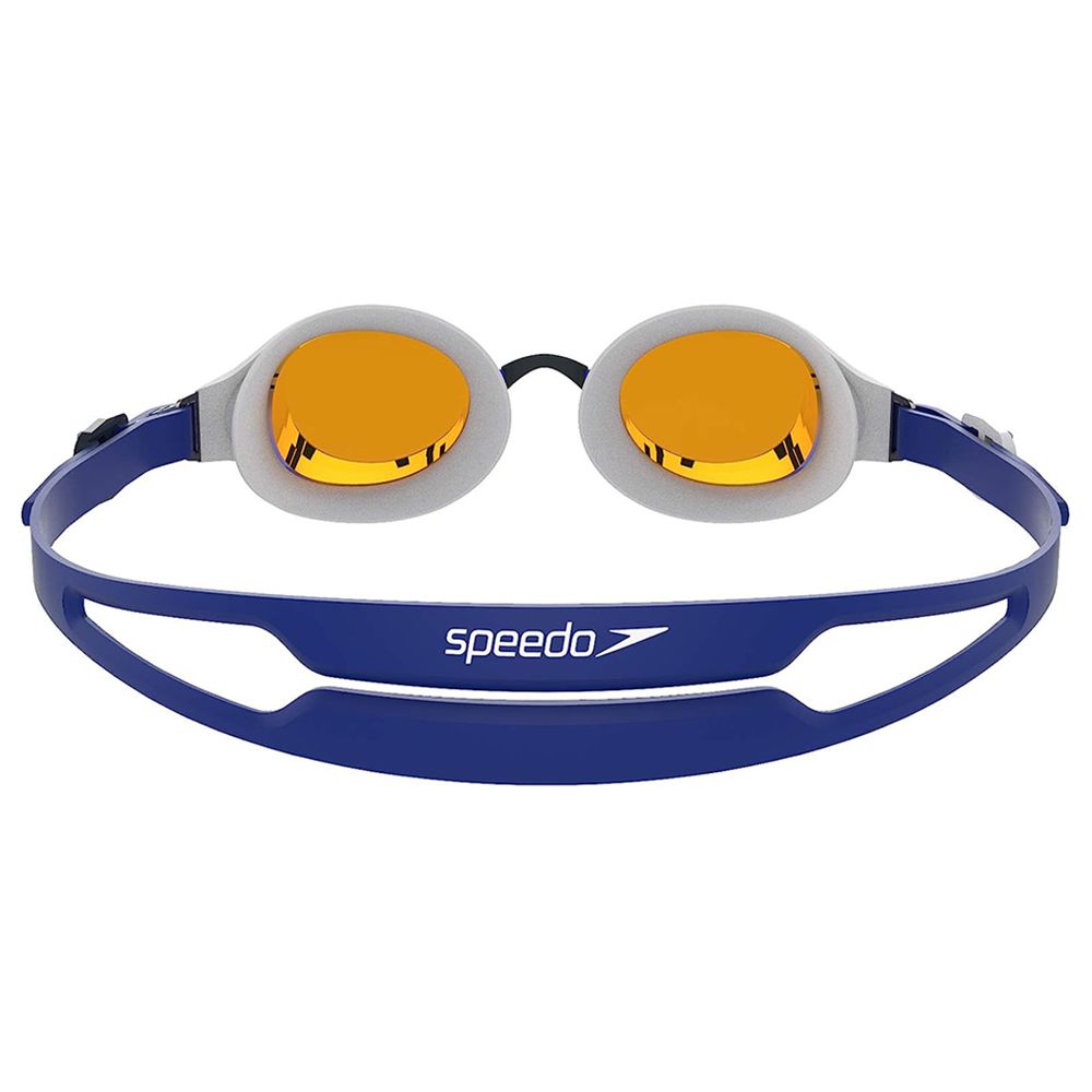 Speedo - Hydropure Mirror Swim Goggle - Blue/Gold