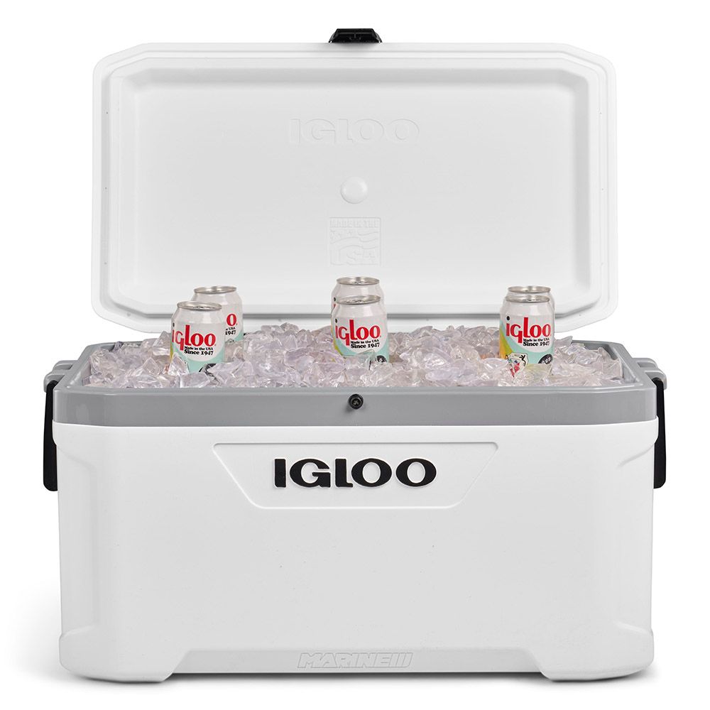 Igloo - Latitude Marine Ultra Cooler Box - White - 66 L