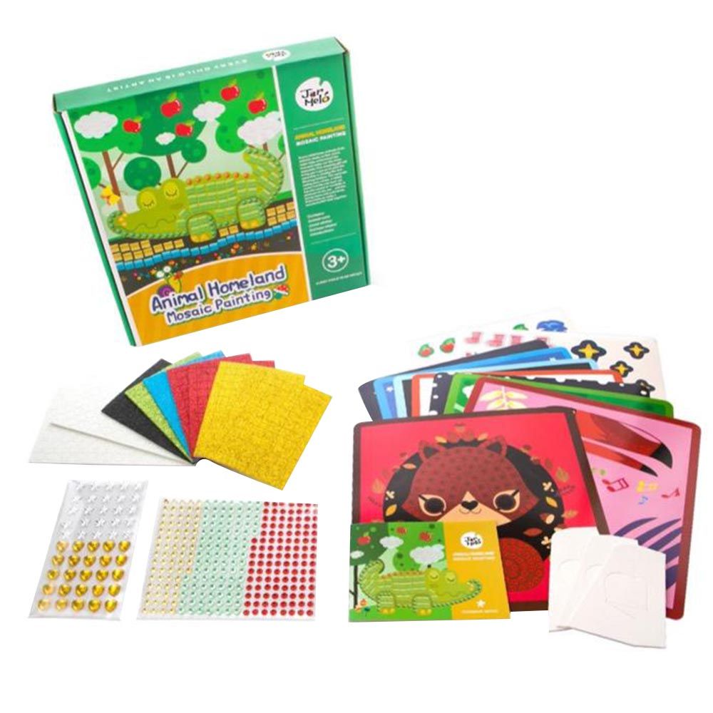 Jar Melo - Animal Homeland Mosaic & Diamond Painting Kit