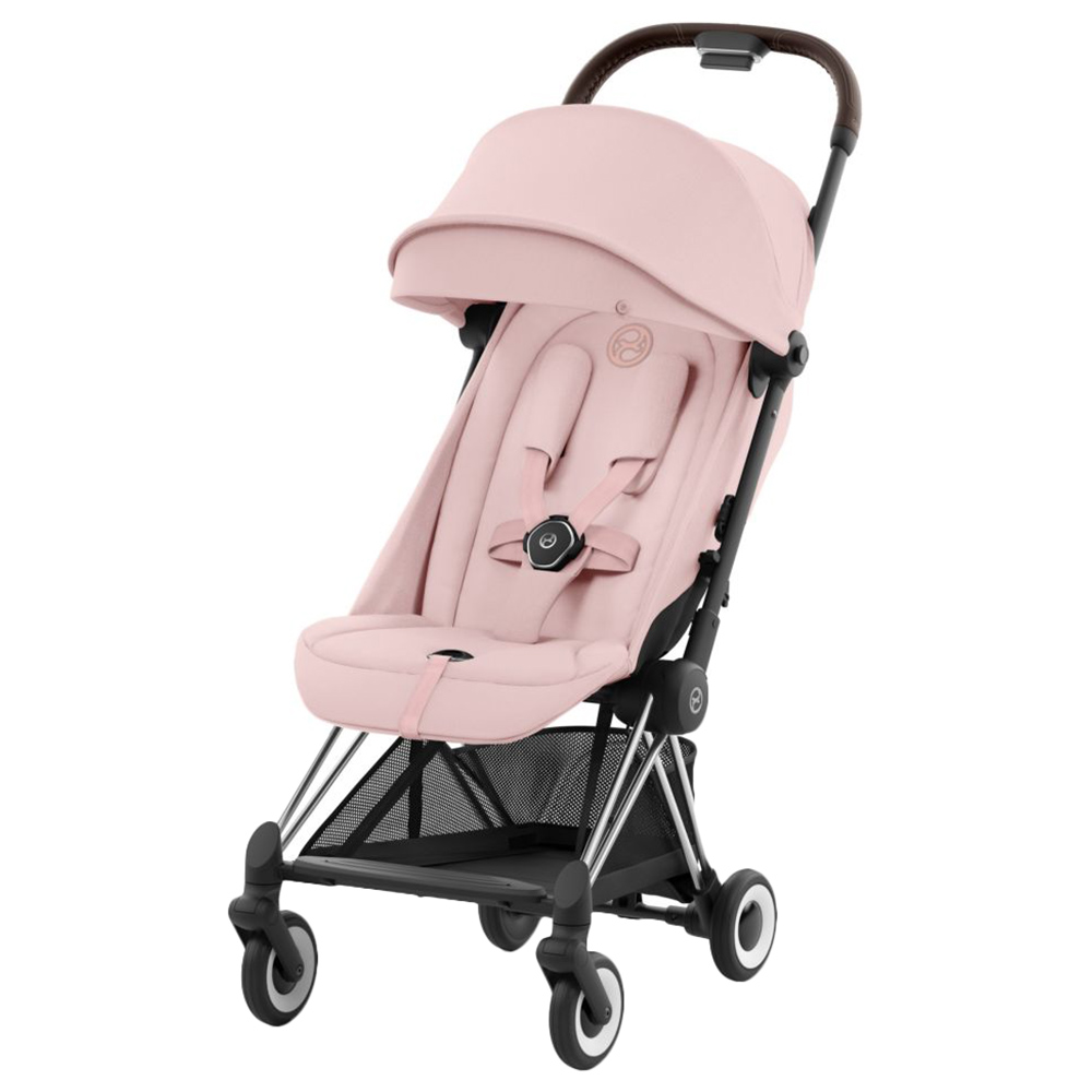 Cybex Coya Matt Black Stroller Peach Pink Buy at Best Price from Mumzworld United Arab Emirates