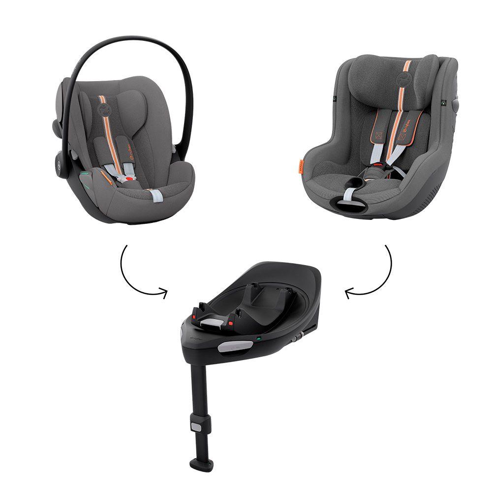 Cybex - Sirona G I-Size Car Seat - Lava Grey/Mid Grey