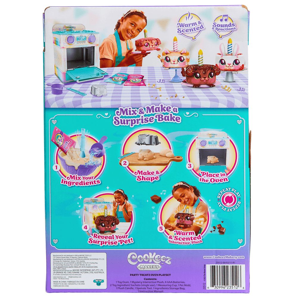 Cookeez Makery - Party Treatz Oven Playset Season 2