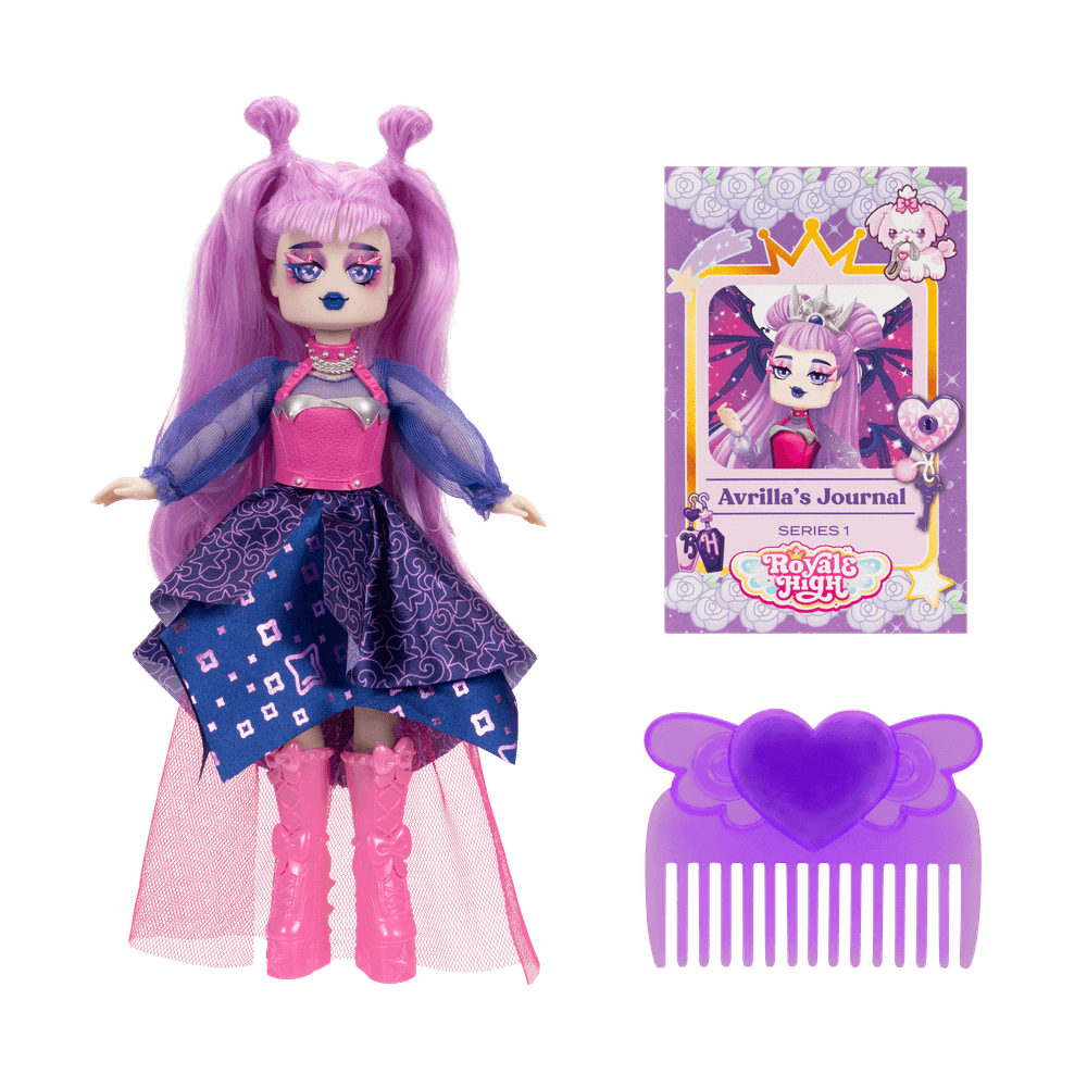 Royale & High - 4 Series Fashion Doll+Acc - 1pc - Design May Vary