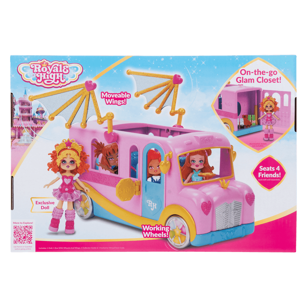 Royale & High - Bus & Glam Closet playset