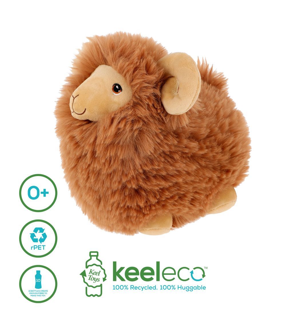 Keel Toys - Keeleco Ram 18cm 1pc - Style May Vary