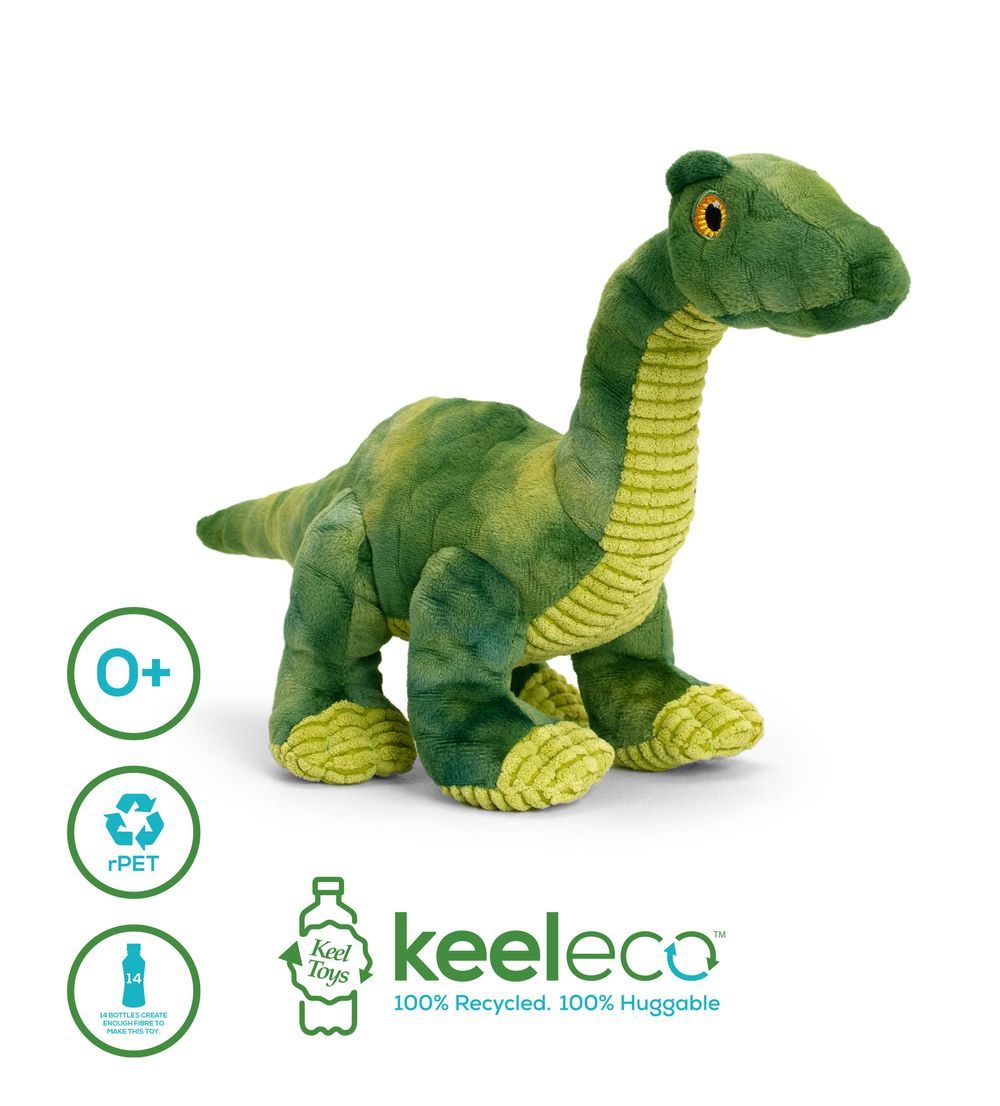 Keel Toys - Keeleco Dinosaurs 26cm 1pc - Style May Vary