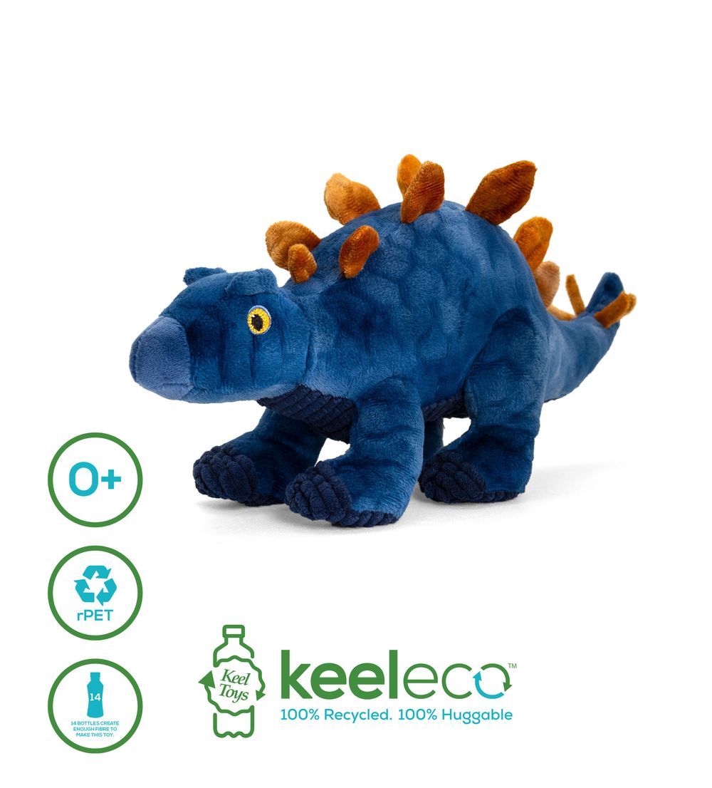 Keel Toys - Keeleco Dinosaurs 26cm 1pc - Style May Vary