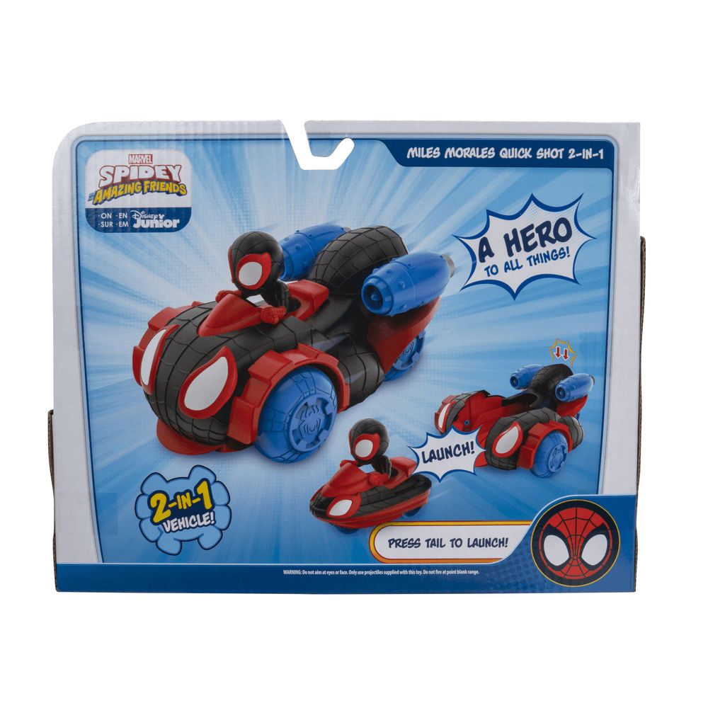 Marvel - Spidey N Friends Vehicle Miles Morales