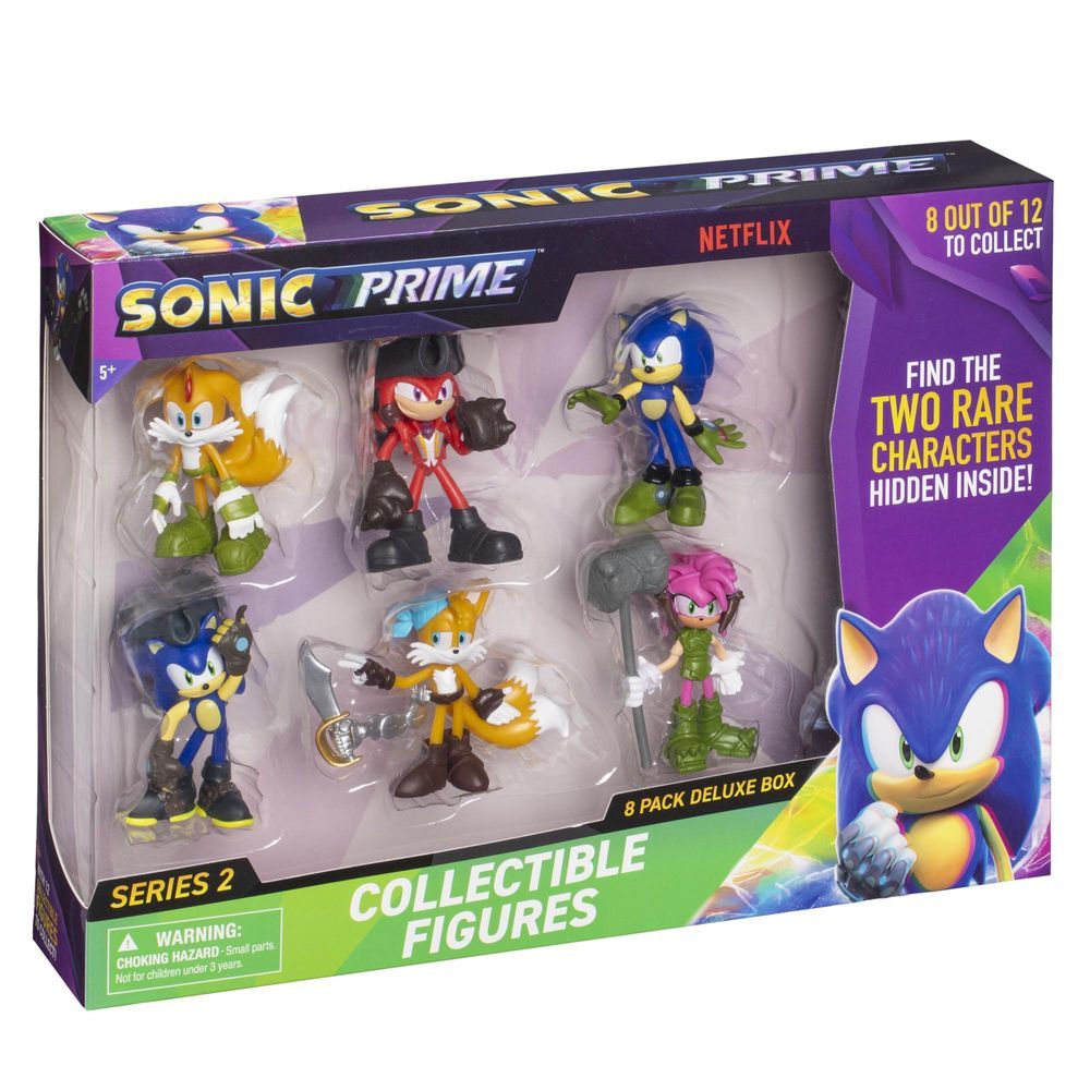 Sonic - Prime Figures Deluxe - Pack of 1 - 8pcs - Design May Vary