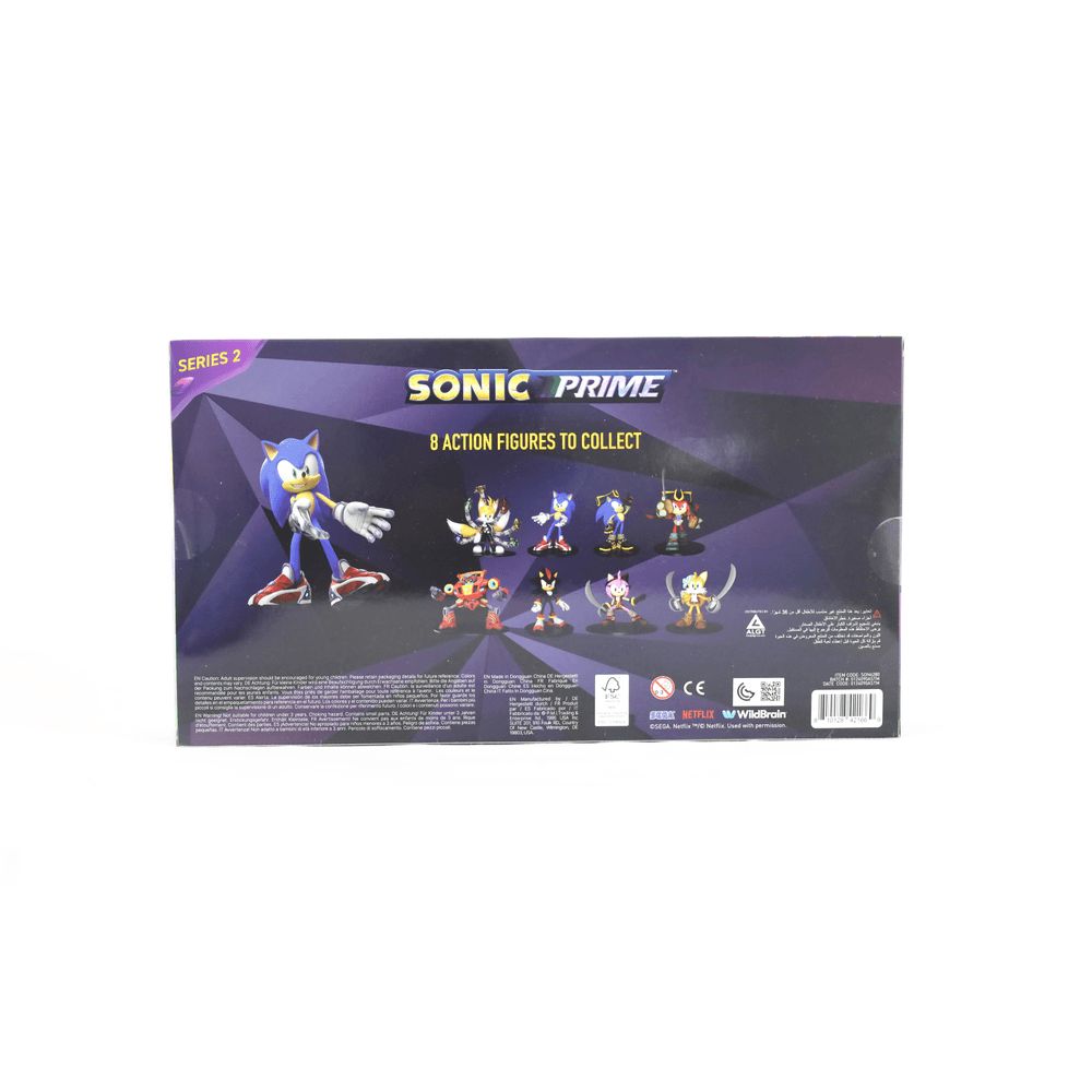 Sonic - Prime Articulated Action Figures - Pack of 1 - 8pcs