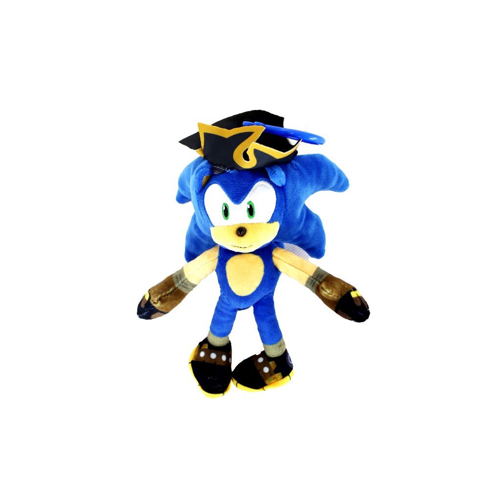 Sonic - Prime Clip-On Plush - 6 Inch - 1pc - Design May Vary