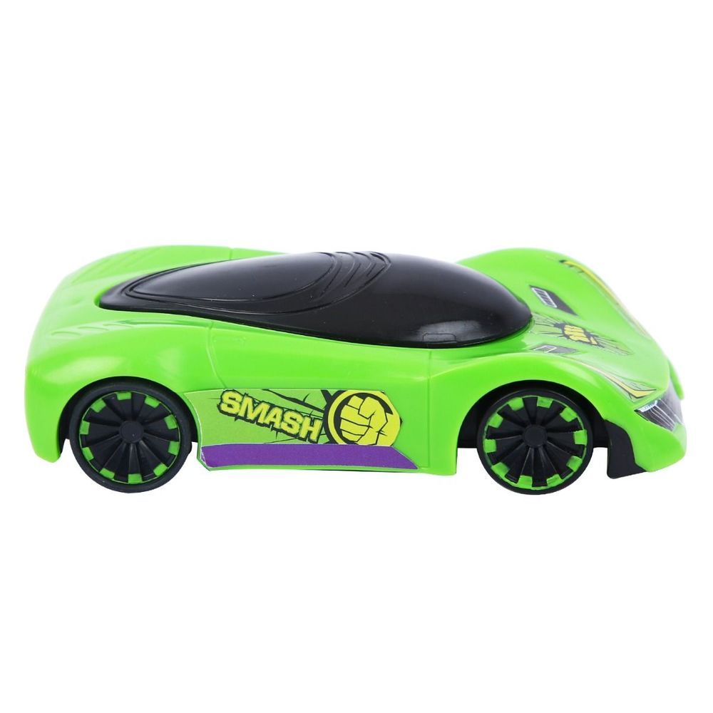 Marvel - Smash Racer Pull Back Car - Hulk - Green