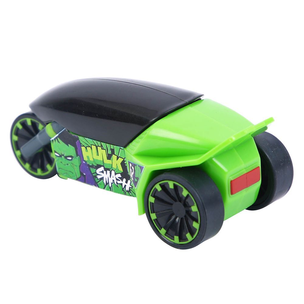 Marvel - 62 Pull Back Rider Car - Hulk Smash