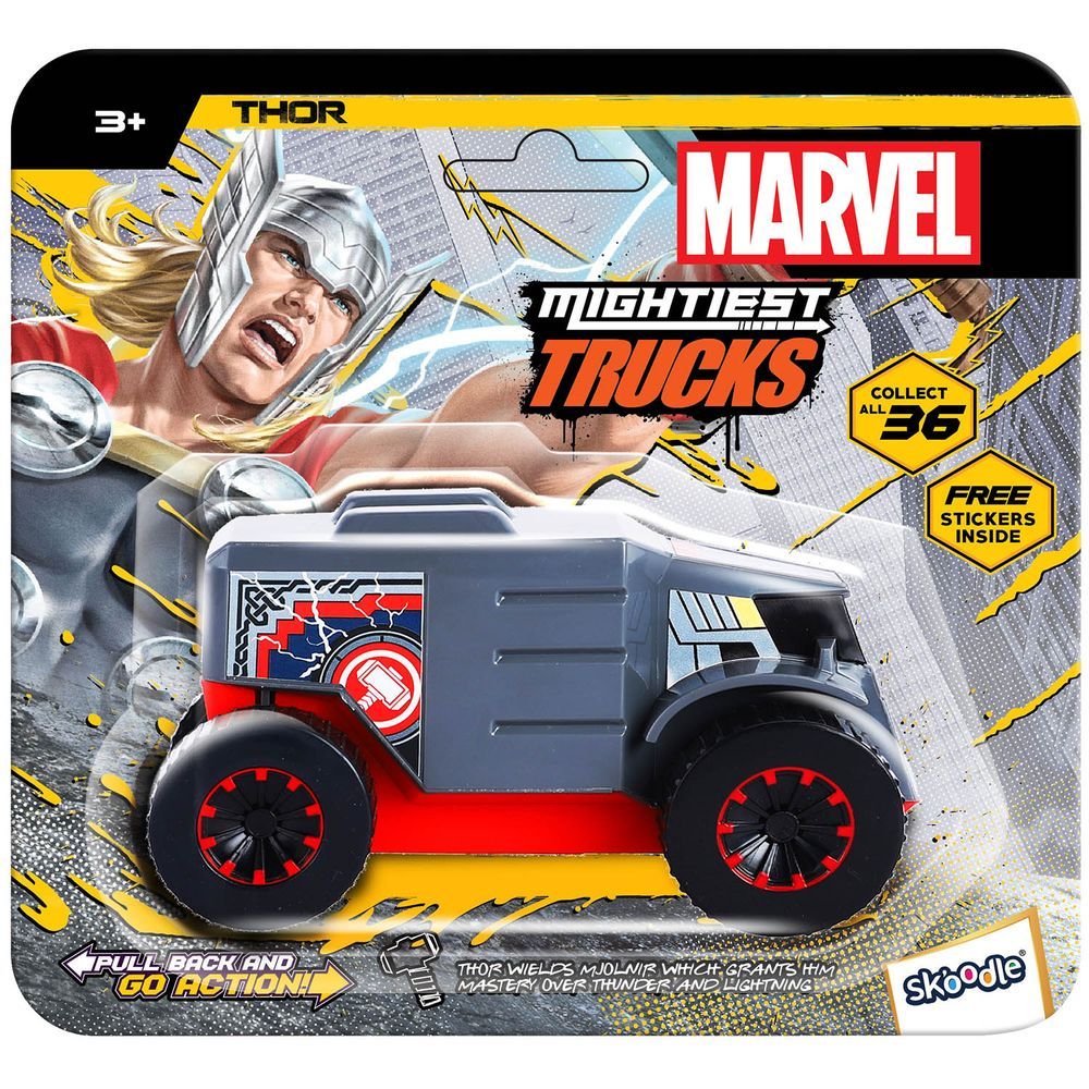 Marvel - Pull Back Mightiest Truck - Thor