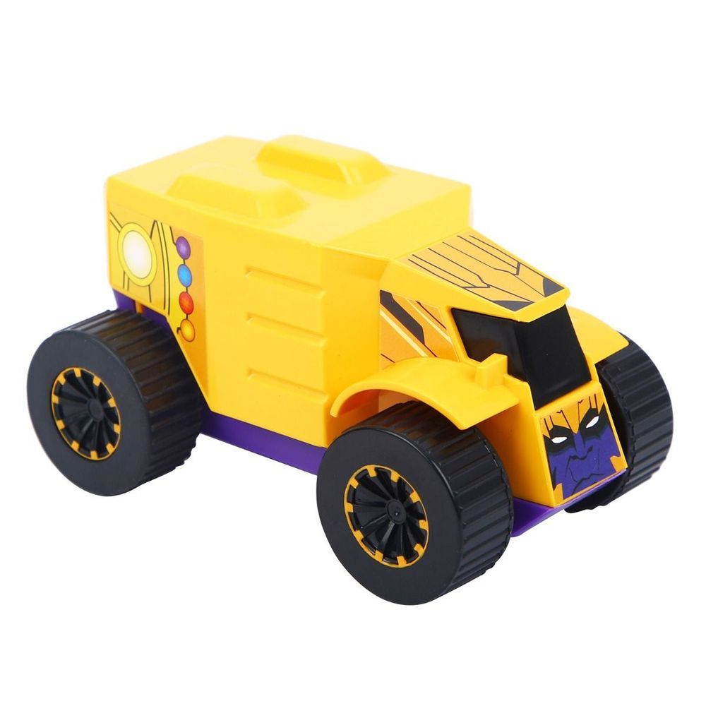 Marvel - Pull Back Mightiest Truck - Thanos - Yellow