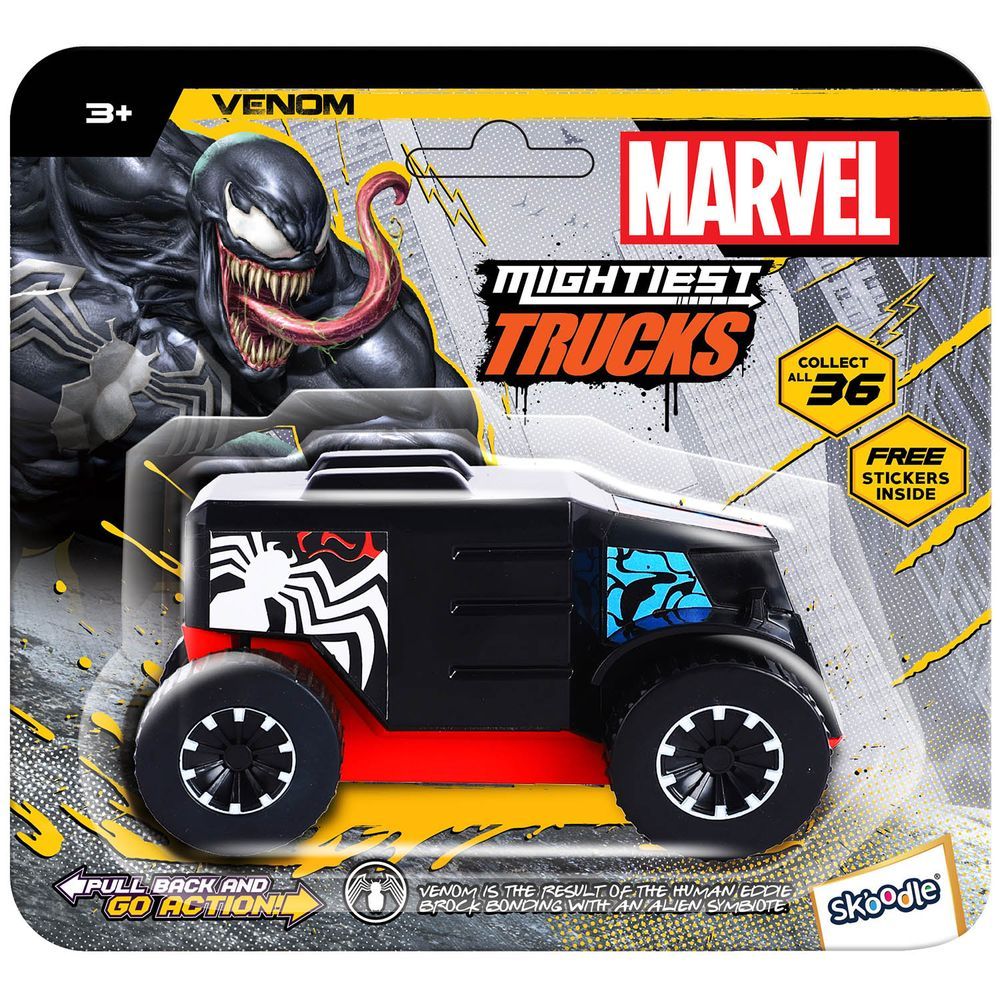 Marvel - Pull Back Mightiest Truck - Venom